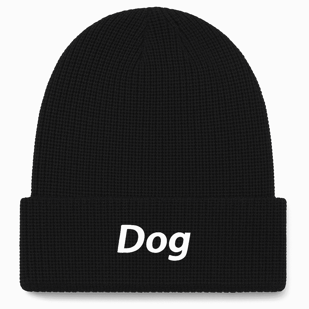 Dog beanie black