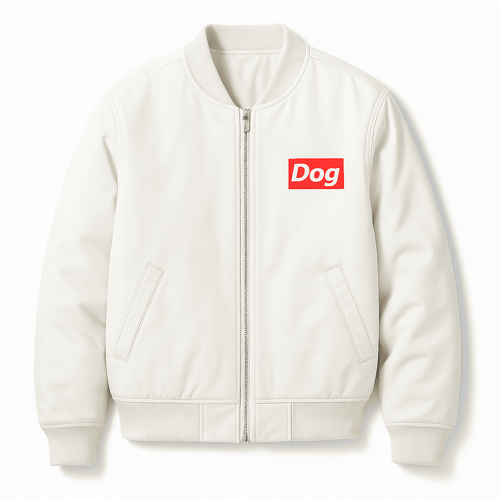 Dog bomber jacket