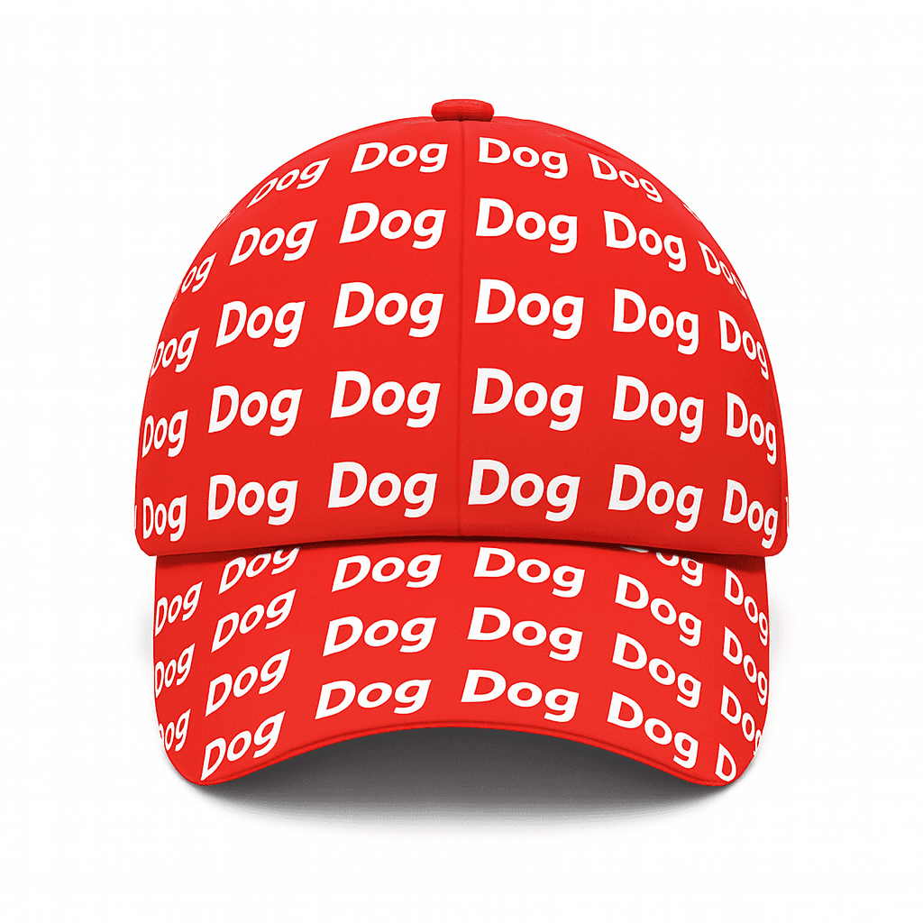 Dog hat red